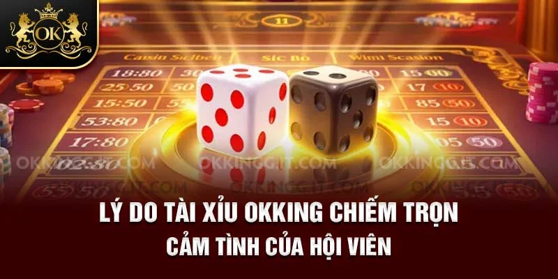 Lý do Tài Xỉu Okking chiếm trọn cảm tình của hội viên