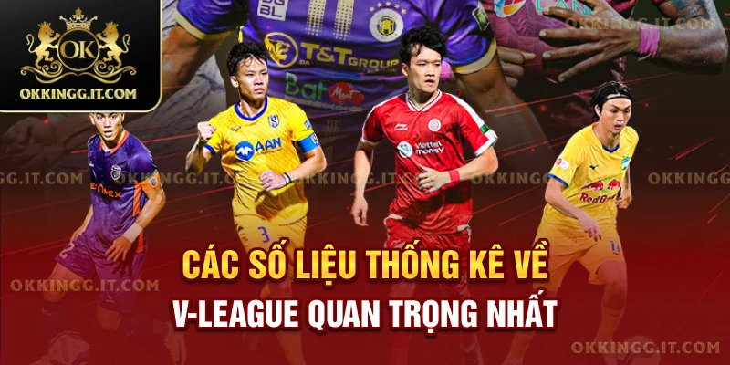 Các số liệu thống kê về V-League quan trọng nhất
