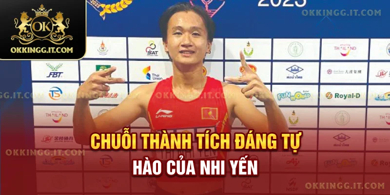 Chuỗi thành tích đáng tự hào của Nhi Yến